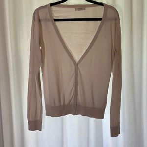Forever 21 white cardigan